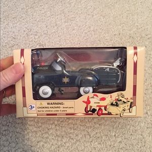 Golden Wheel Pedal Power die Cast 1:10 police nwb